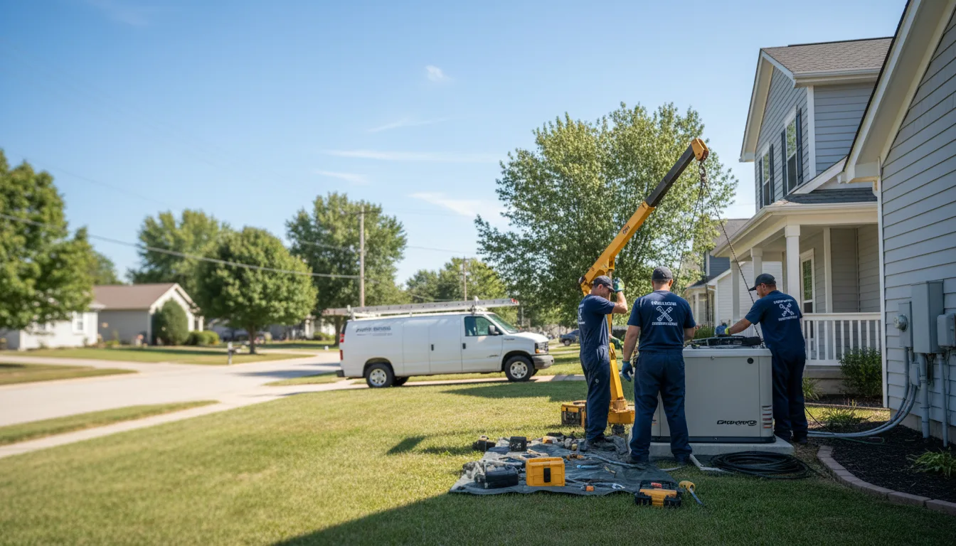 Generator Installation in Crenshaw, MS near me